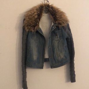 Unique denim jacket
